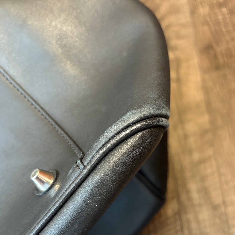 Coach Leather Voyage Cabin Duffel Bag Weekender Travel Carryon RARE - Picture 12 of 16